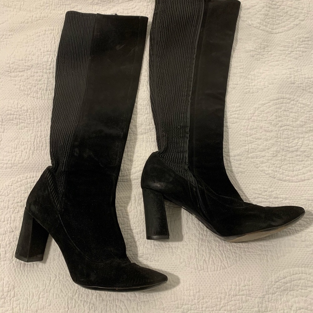 CHLOE Stella McCartney suede knee high boots